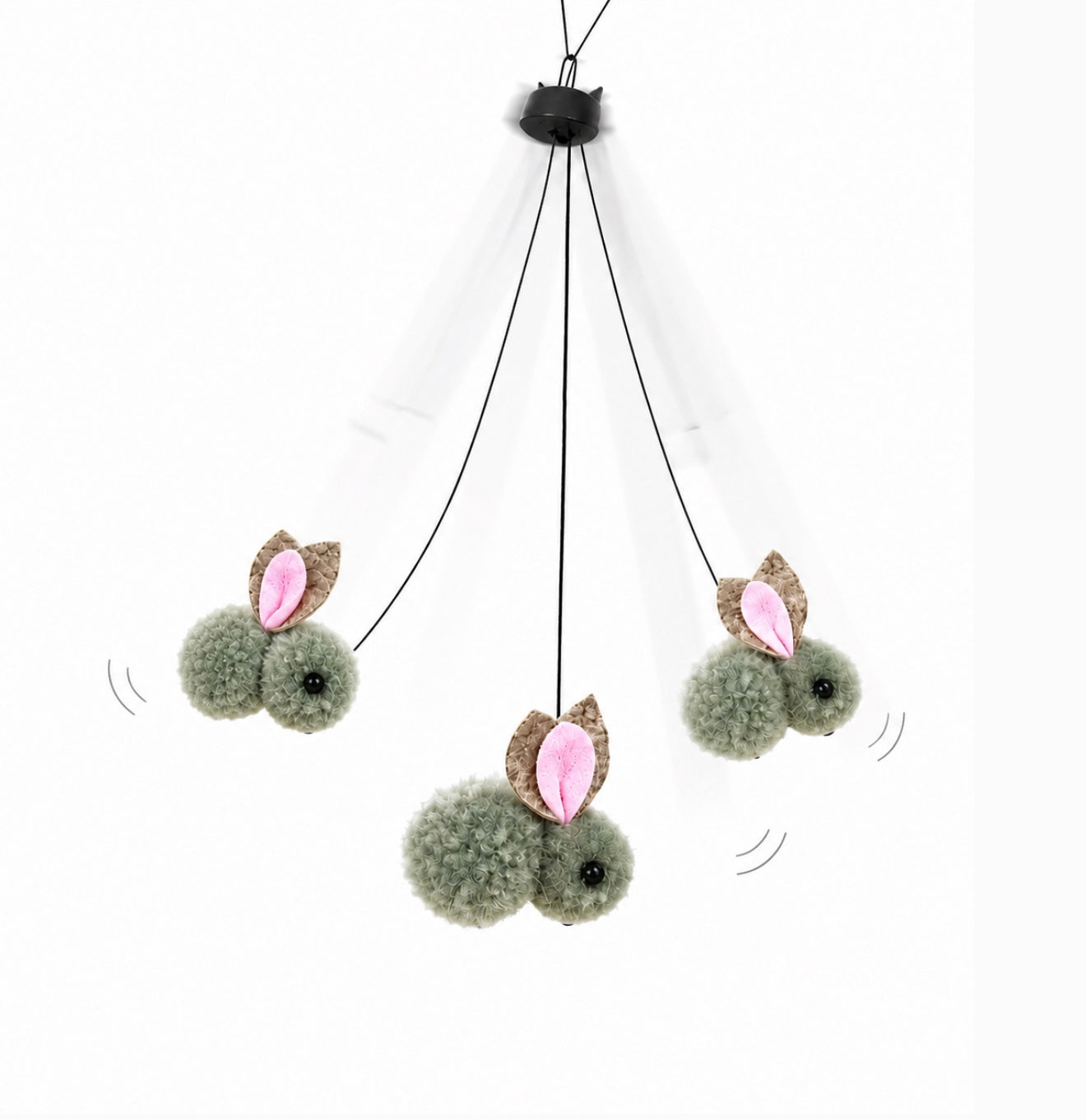 BunnyBounce Hanging Cat Toy