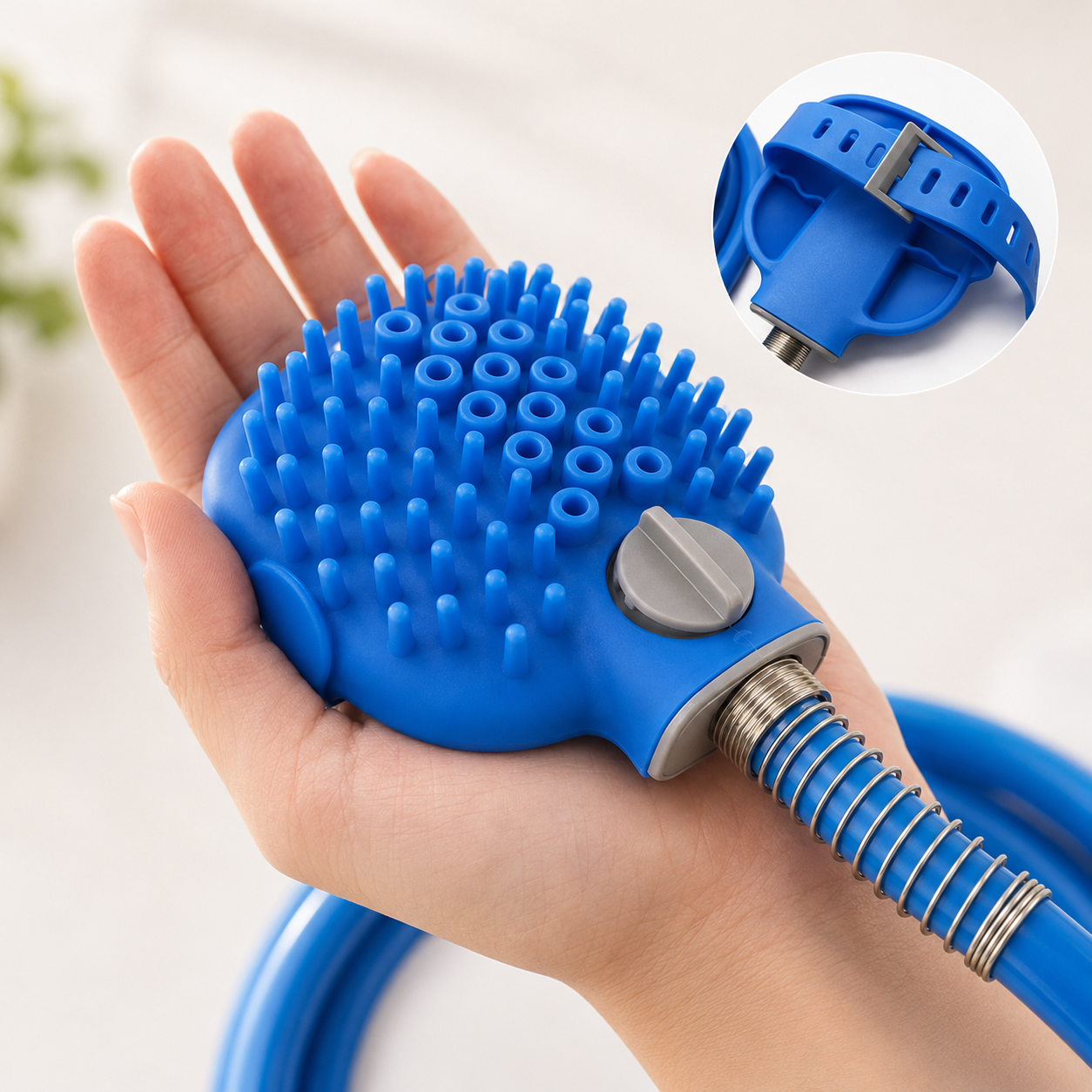Brosse de Douche pour Animaux de Compagnie
