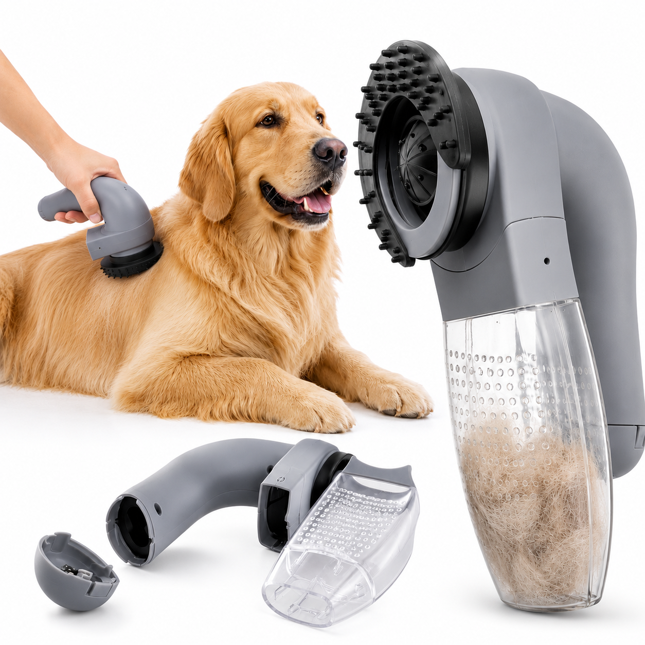 Pet Hair Removal Vacuum Brush