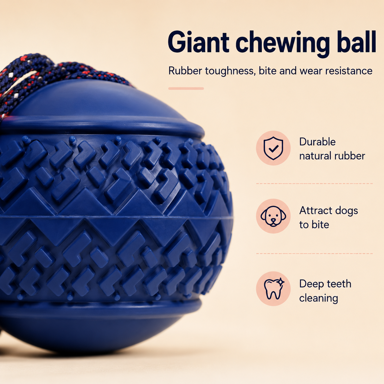 TugBall Interactive Rope Toy