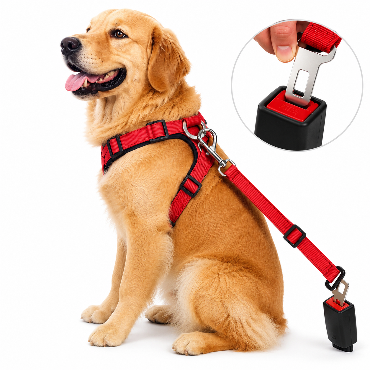 Ceinture de sécurité pour animaux de compagnie SafeRide