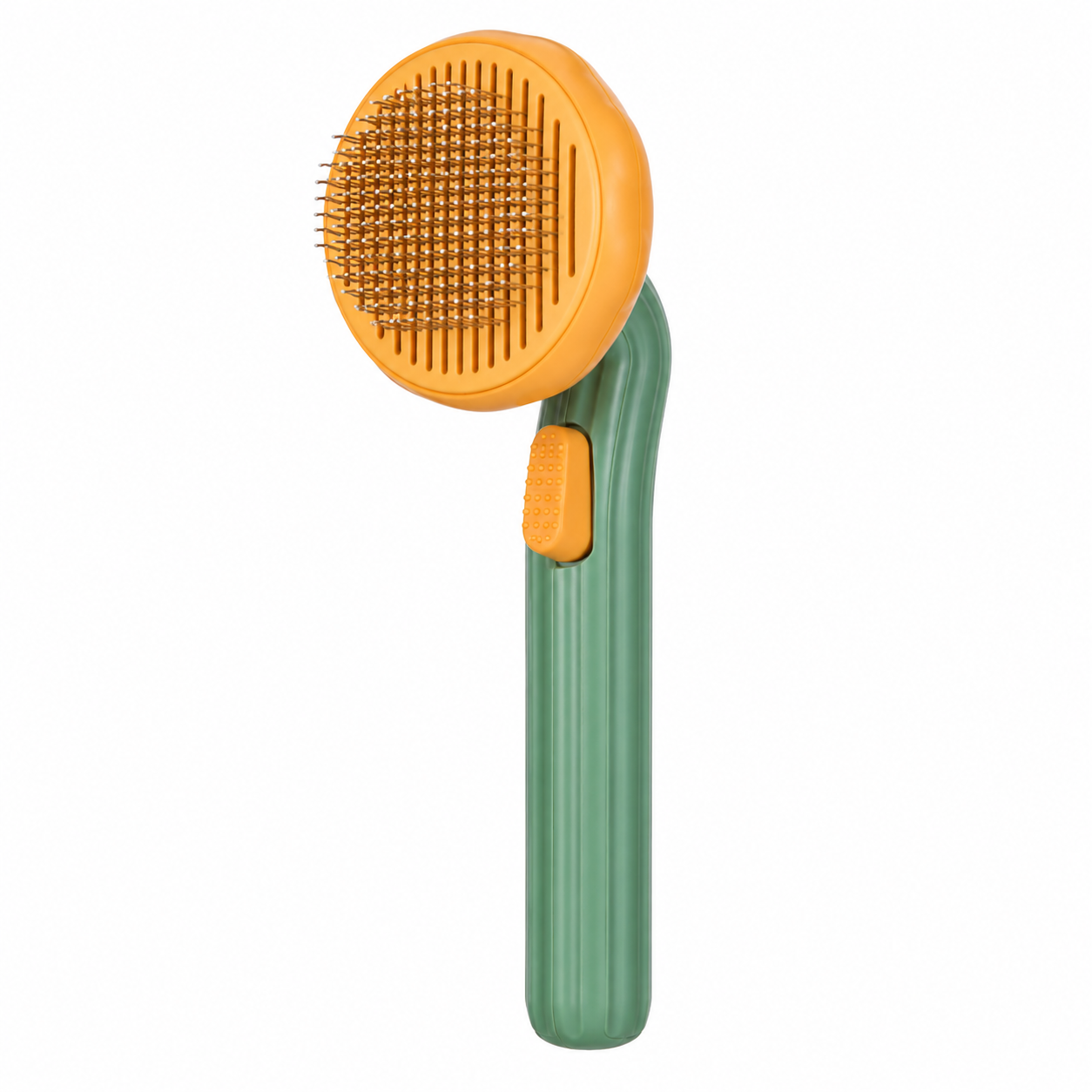 Brosse autonettoyante pour animaux de compagnie