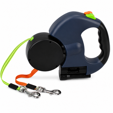 2-in-1 Retractable Dog Leash