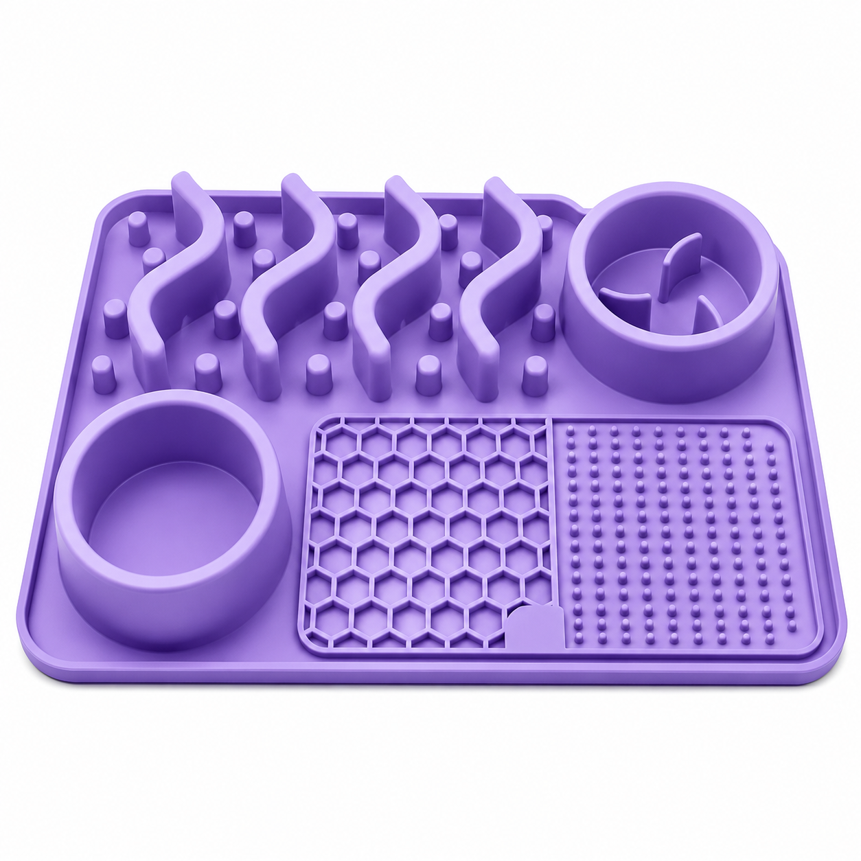 Pet Licking Mat & Slow Feeder Bowl