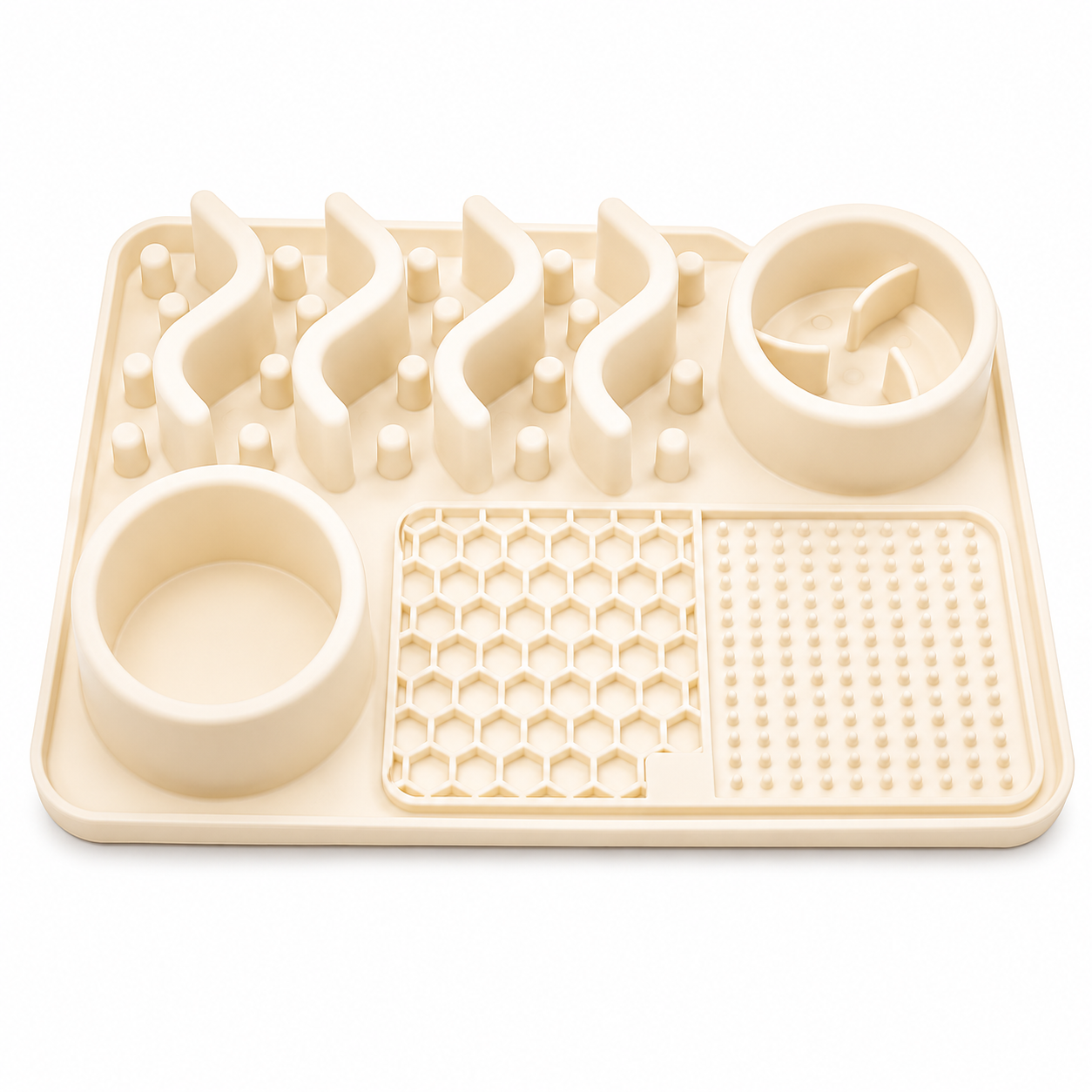 Pet Licking Mat & Slow Feeder Bowl