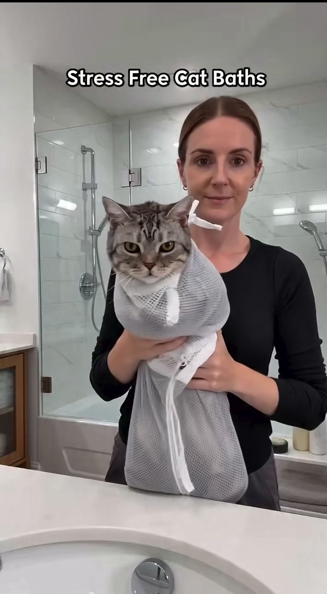 Sac de lavage pour chat